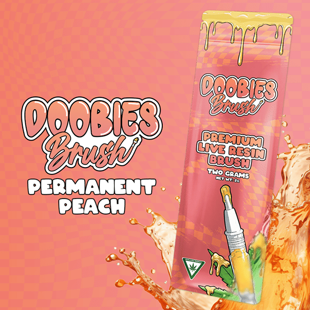 Live Resin Brush 2g - Permanent Peach