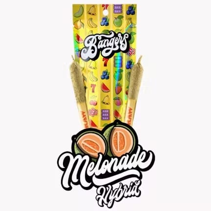 Bangers: Melonade 0.6g - 2pk Infused Preroll - 1.2g
