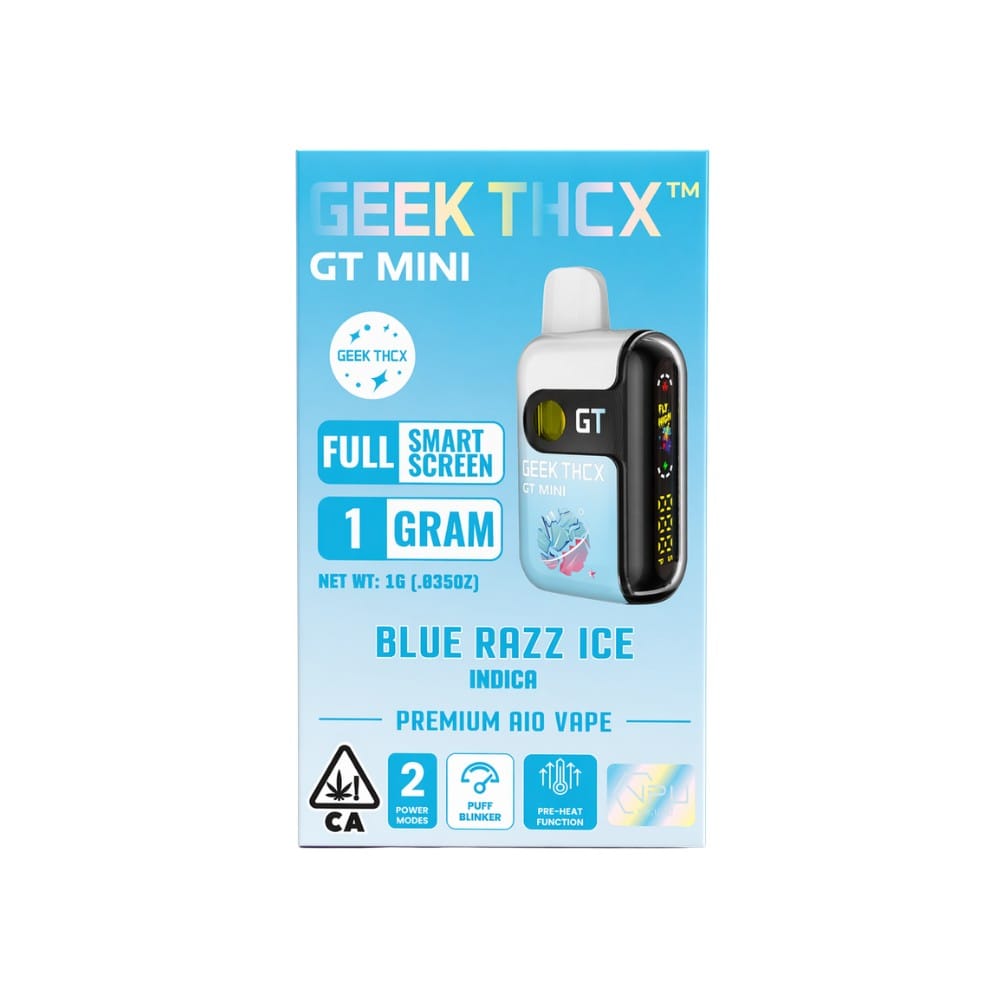 Geek THCx: Blue Razz Ice