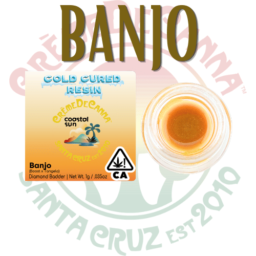 Banjo 1G Cold Cured Resin Diamond Badder