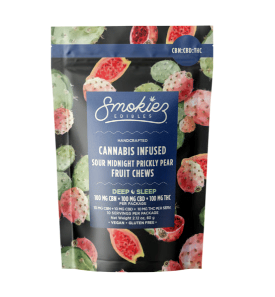 Smokiez: Sour Midnight Prickly Pear Trifecta