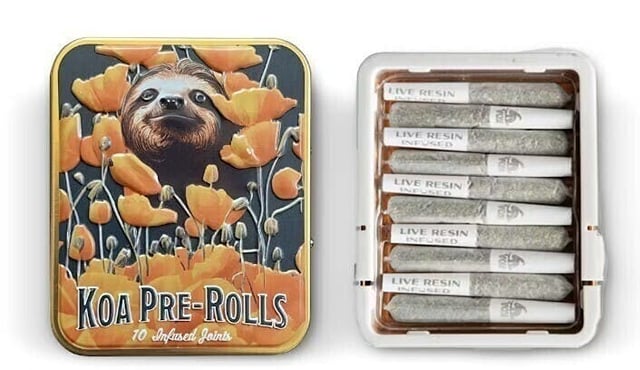 Granddaddy Purple | Infused Joints | 0.35g | 10pk