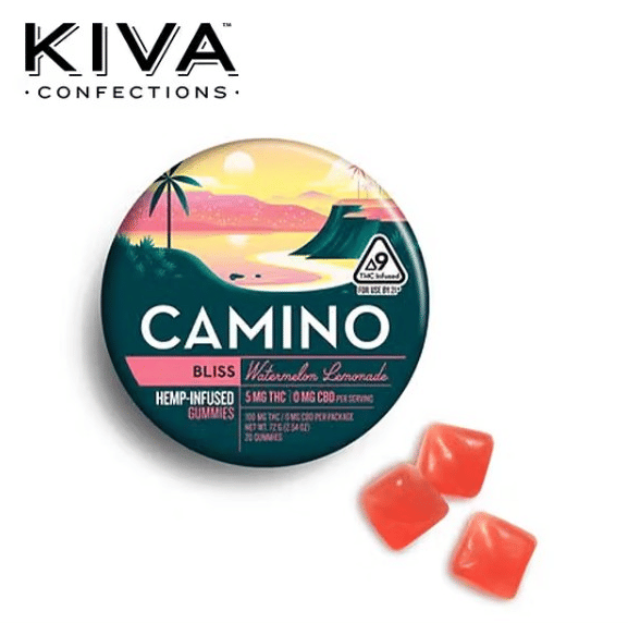 Camino - Watermelon Lemonade 'Bliss' Gummies - 100mg package