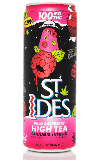 100MG Beverage Wild Raspberry