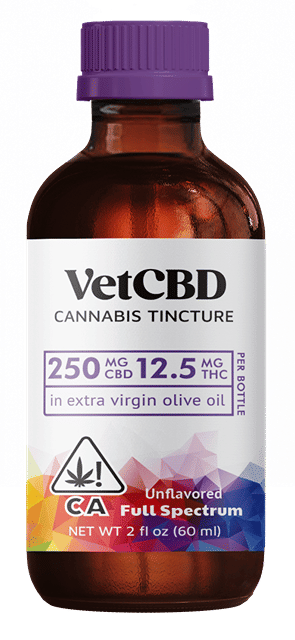 VetCBD, Regular Strength 20:1 Tincture, 250mg, 2oz