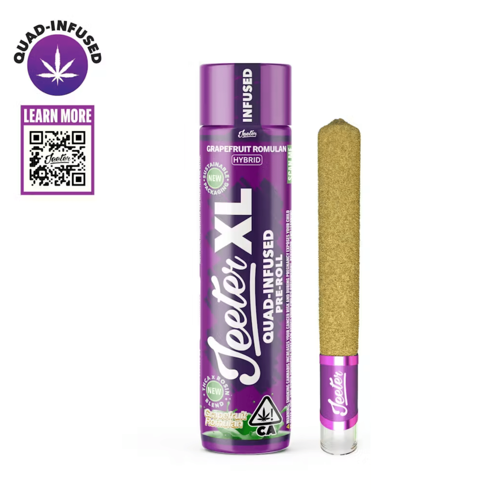 Jeeter: Grapefruit Romulan Xl