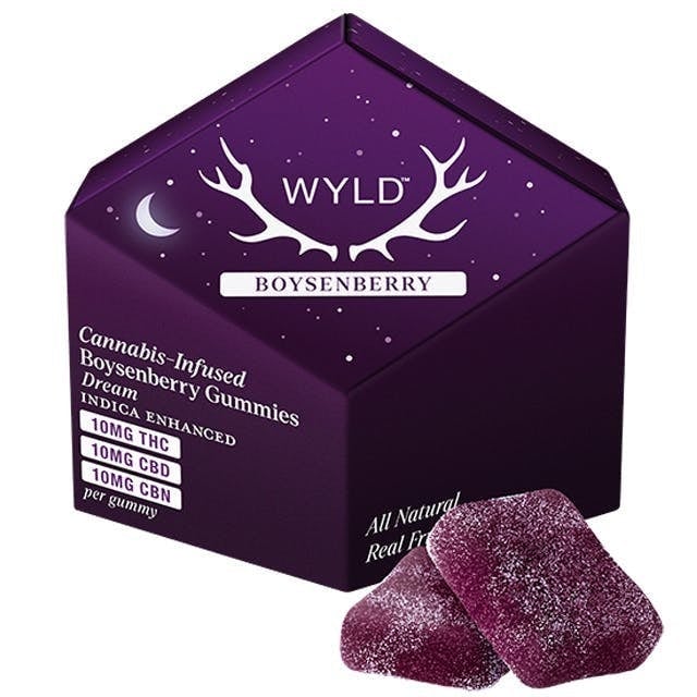 Boysenberry 1:1:1 CBD+CBN Enhanced Gummies | Gummies | 10pk | 5mg/ea