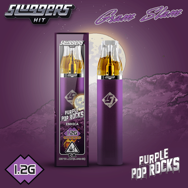 Sluggers Hit: Purple Pop Rocks