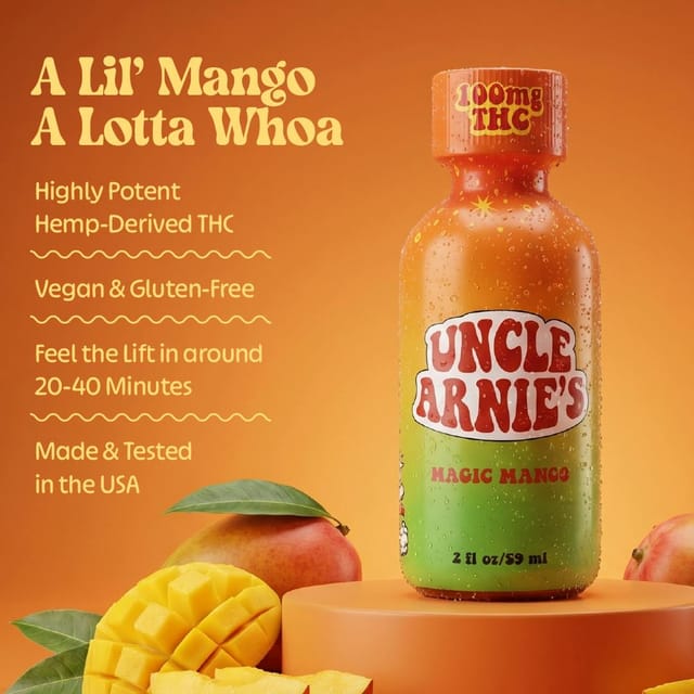 Uncle Arnies: Magic Mango Non-carbonated