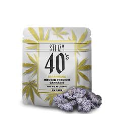 Strawnana Infused Flower 1/4 oz Bag
