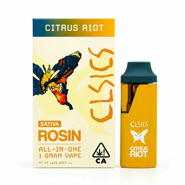 Citrus Riot | 1g Live Rosin AIO