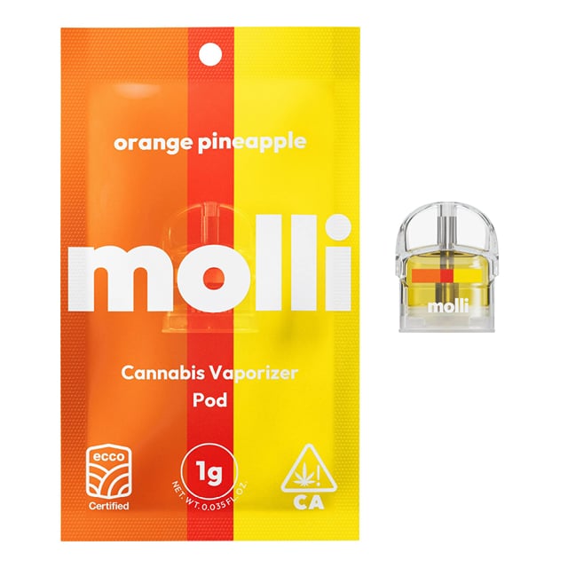 Orange Pineapple | 1g | Pod | Molli | Sativa