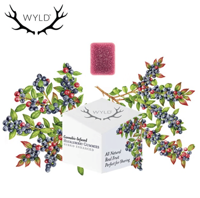 Wyld: Huckleberry Gummies - 100mg