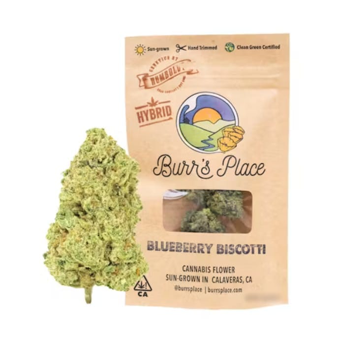 BURRS PLACE: Blueberry Biscotti - Bag
