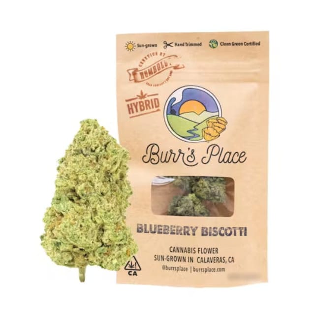 BURRS PLACE: Blueberry Biscotti - Bag