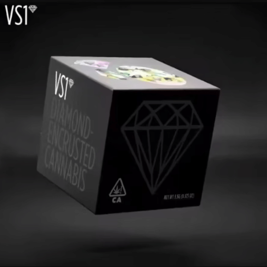 VS1 - Cherry Corvette - Diamond Encrusted Flower - 3.5g
