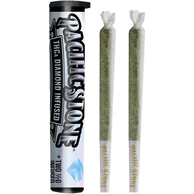 Pacific Stone | Purple Tangie | Diamond Infused Joints | 0.5g each | 2pk