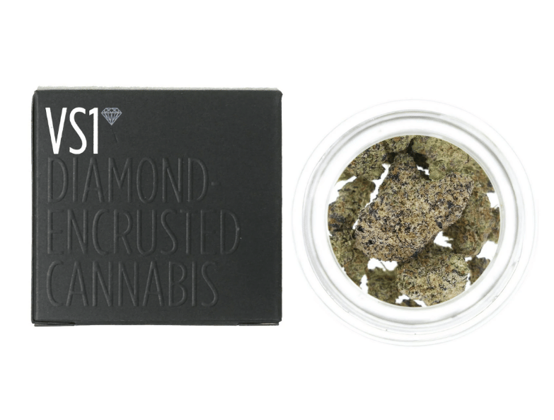 Kingston Royal: Lemon Z Vs1 Encrusted Cannabis