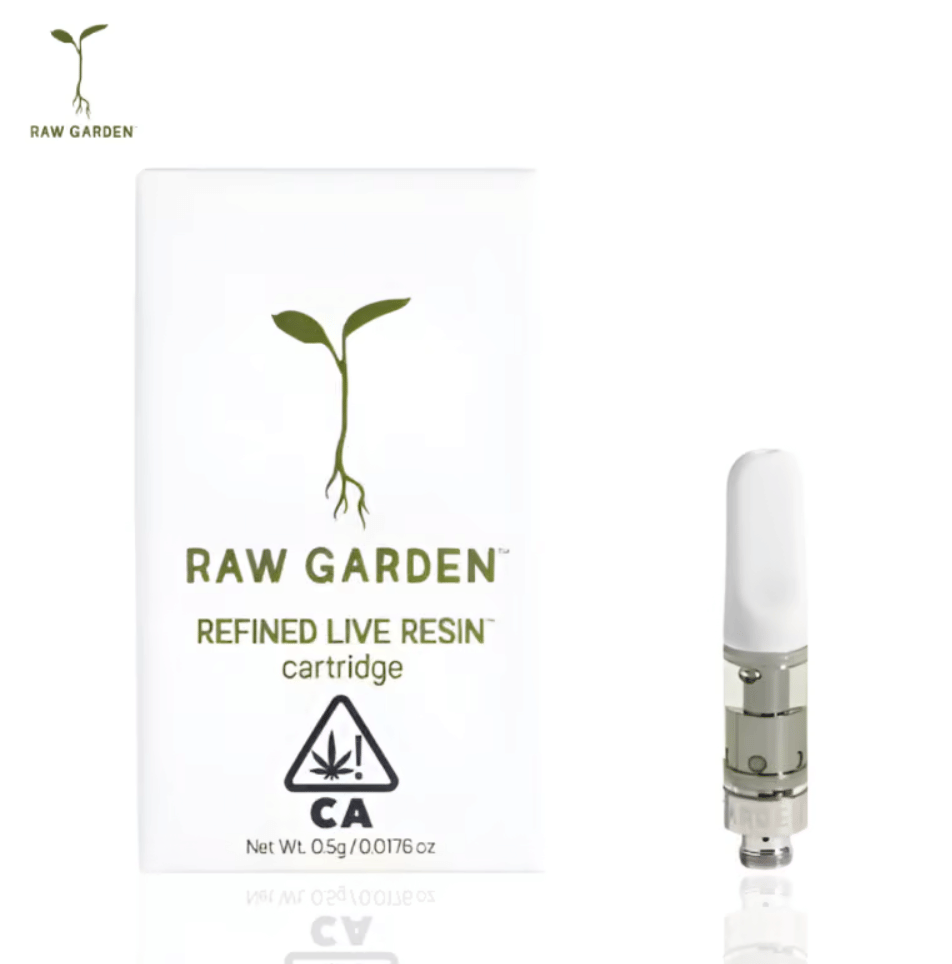 Raw Garden - Sunshine Sorbet - Live Resin Cartridge - 0.5g at Gemme Verdi San Francisco