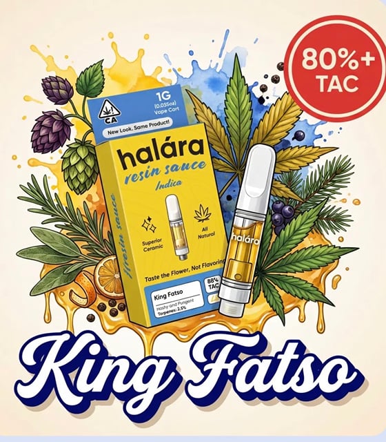 King Fatso - Live Resin Sauce - 1g - 510 Cart - (I)