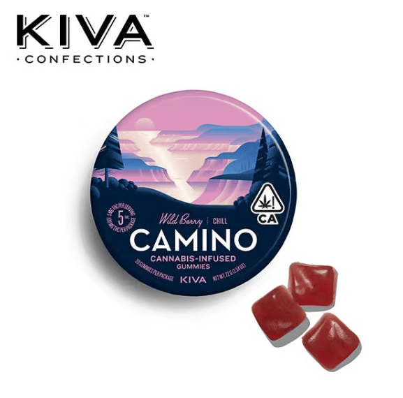 Camino - Wild Berry 'Chill' Gummies - 100mg package