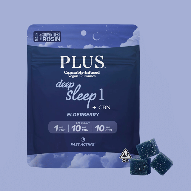 LOYALTY: ELDERBERRY GUMMIES | 10:10:1 CBD:CBN:THC | DEEP SLEEP 1 | PLUS