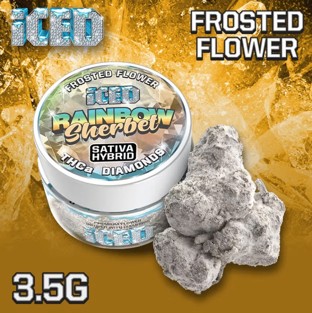 ICED — Rainbow Sherbet - Frosted