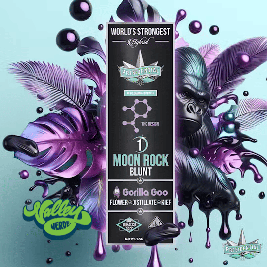 Presidential Gorilla Goo Moon Rock Blunt 1.5g
