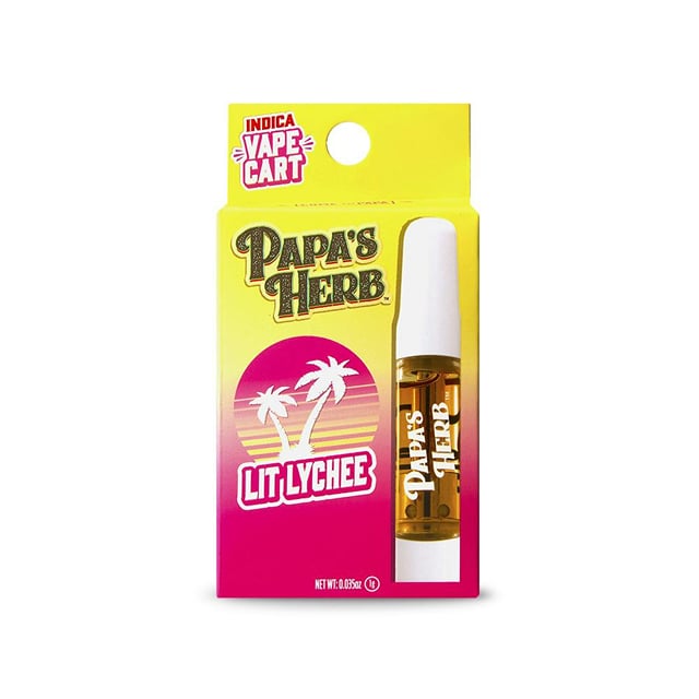 Papa's Herb | Lit Lychee | Vape Cartridge | 1g