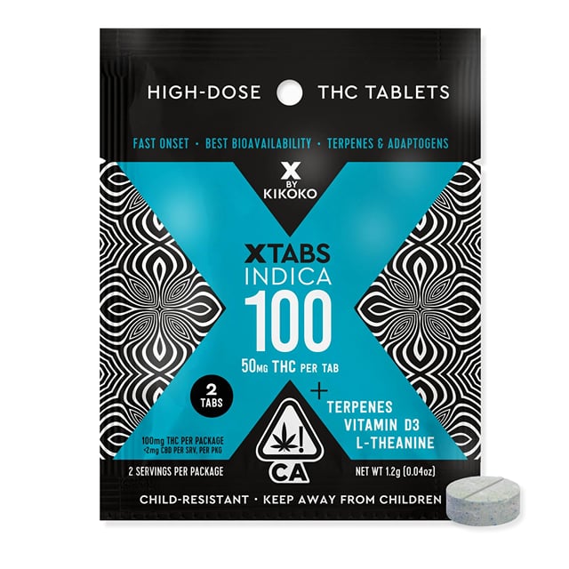 XTABS Indica | 50mg 2pk