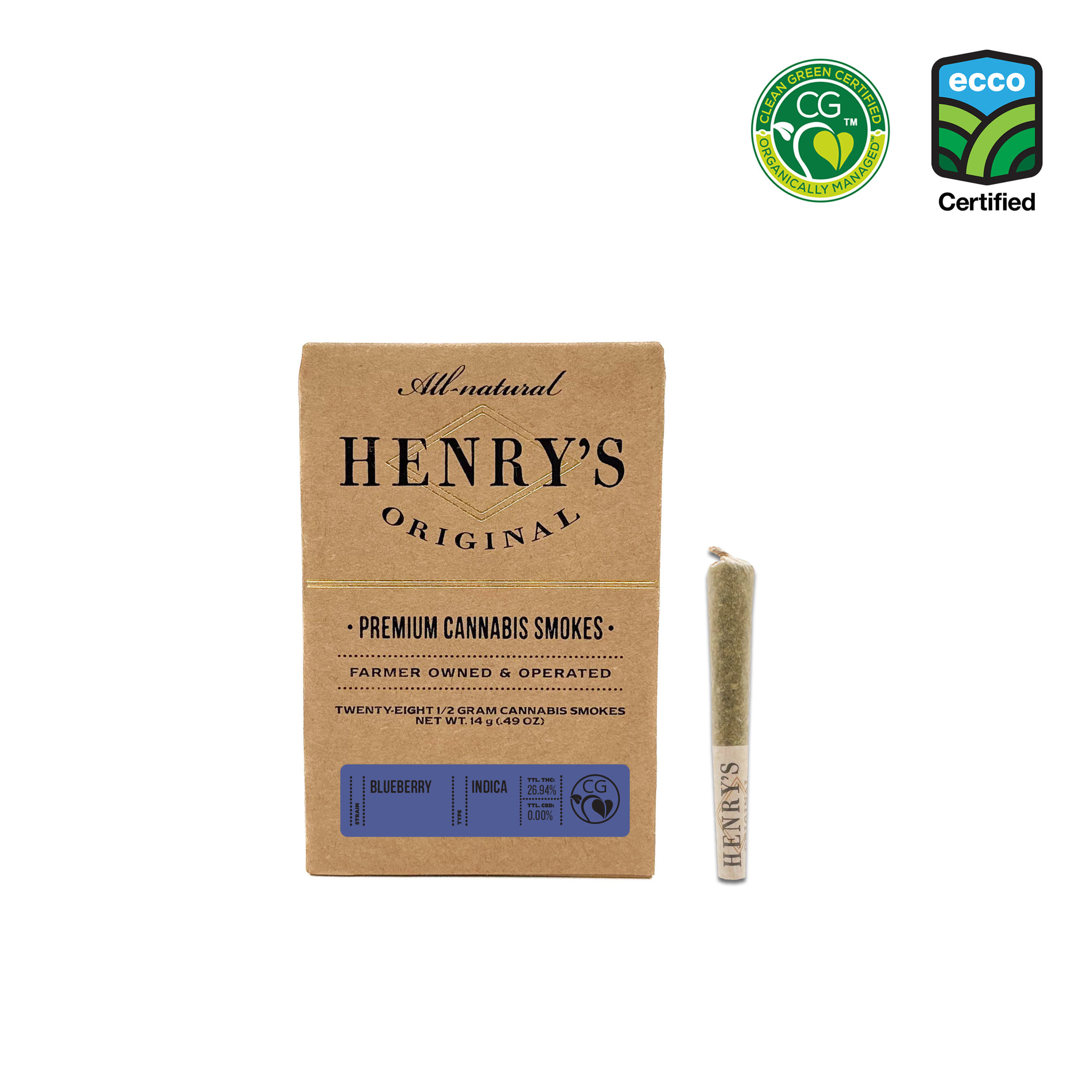 Henry's Original: Blueberry