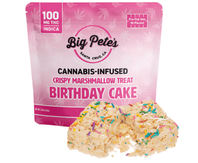 Big Pete's: Birthday Cake Crispy Marshmallow Treat