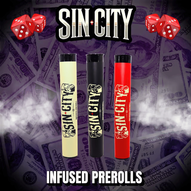 Sin City Infused 1.3g - Strawberry Cheesecake