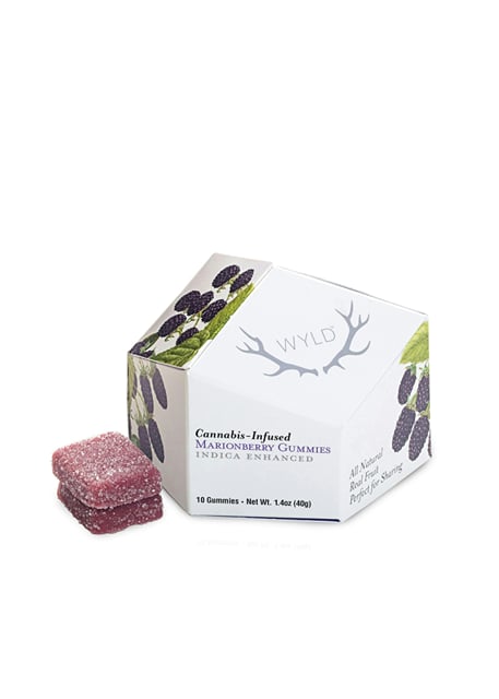 Marionberry Indica Enhanced Gummies | Gummies | 10pk | 5mg/ea