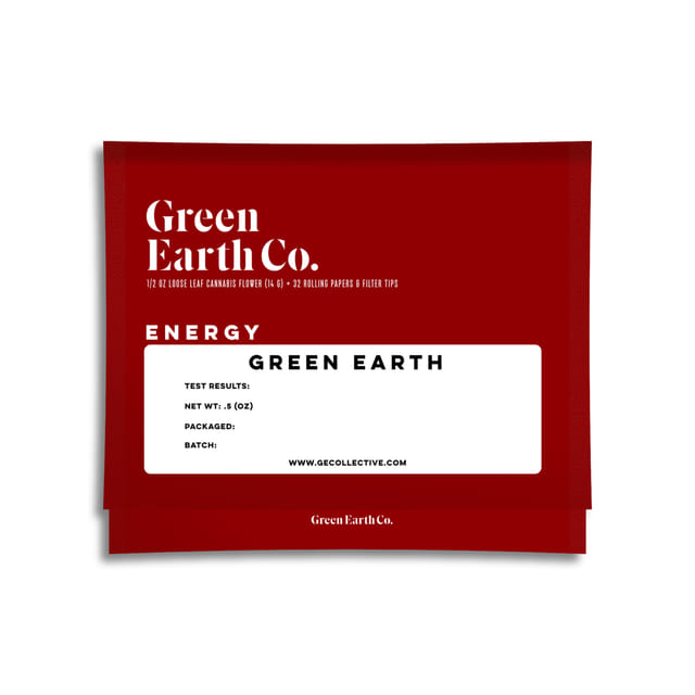 Green Earth Co. — Lemon Biscotti Loose-leaf Pouch W/ Papers