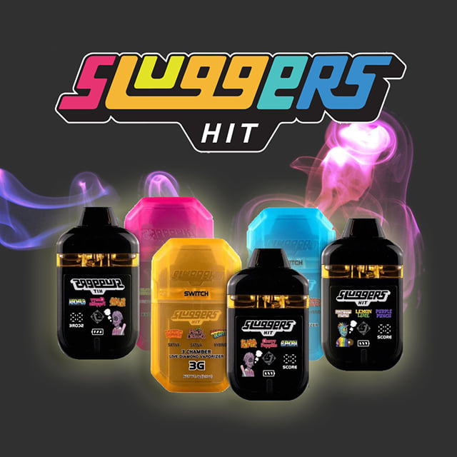 Sluggers - 3g - 3 Flavor - V.A.P.E. - Z-Watermelon (I) / Pink Acai (I) / Apples & Bananas (H)