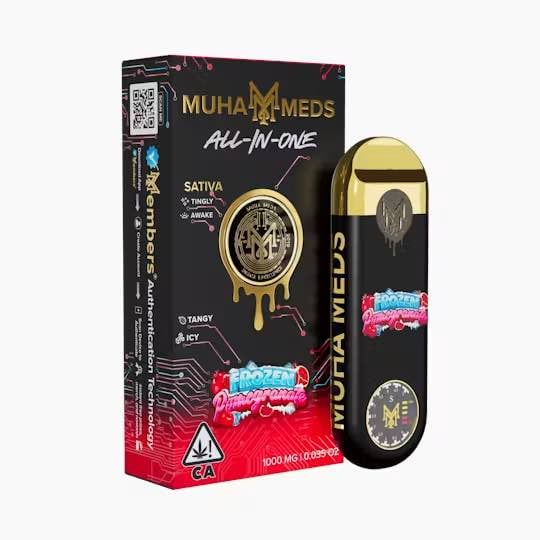 MUHA MEDS | 1G | FROZEN POMEGRANATE | DISPOSABLE