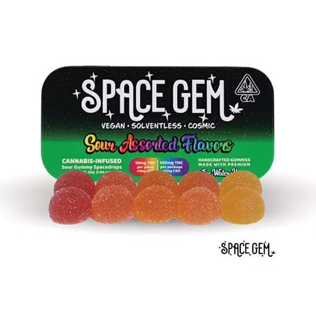 Sour SpaceDrops - 10pk - 100mg