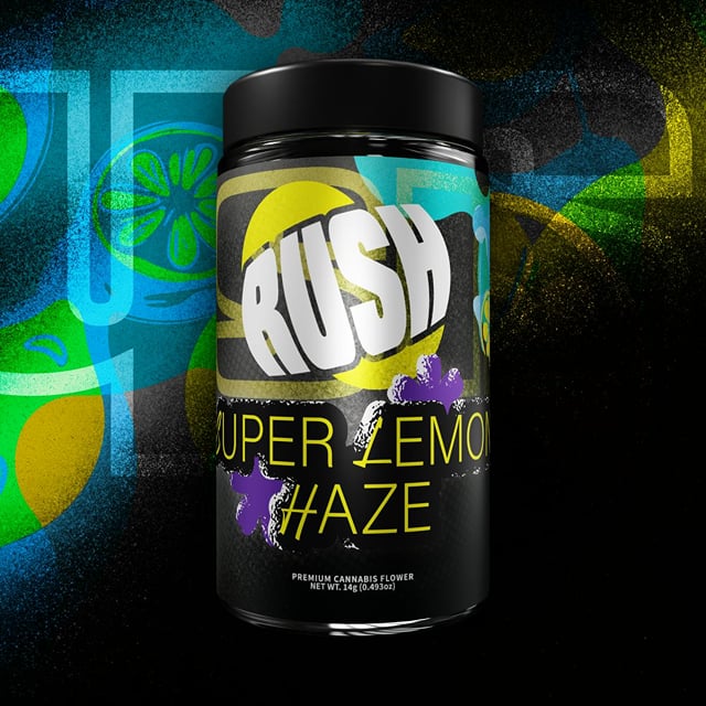 Rush | Super Lemon Haze | 14g Smalls