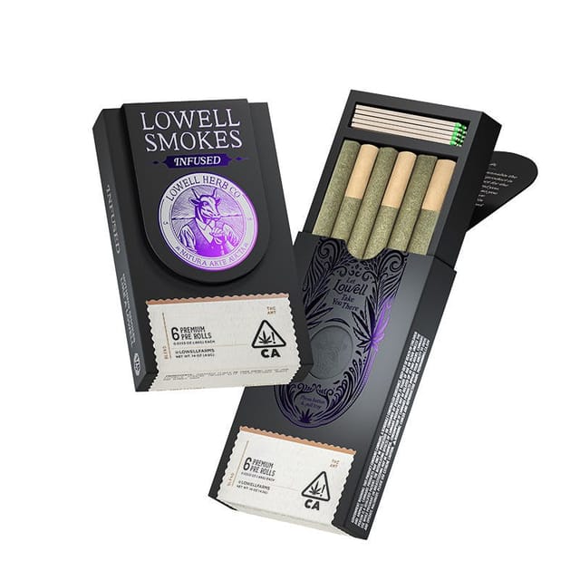 The Lifted Infused 6pk Prerolls Lowell