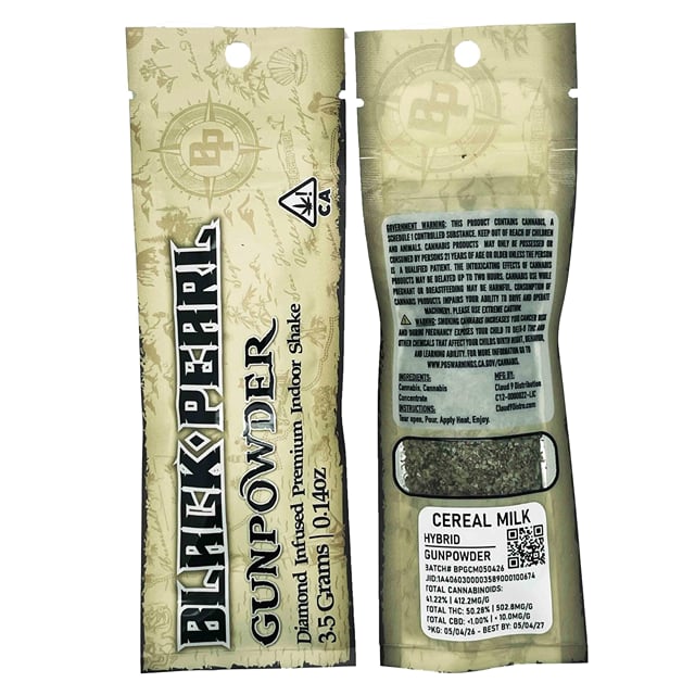 Cereal Milk | Gunpowder | 3.5g Infused Shake