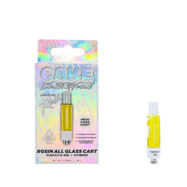 Papaya OG Live Rosin Cart 1g
