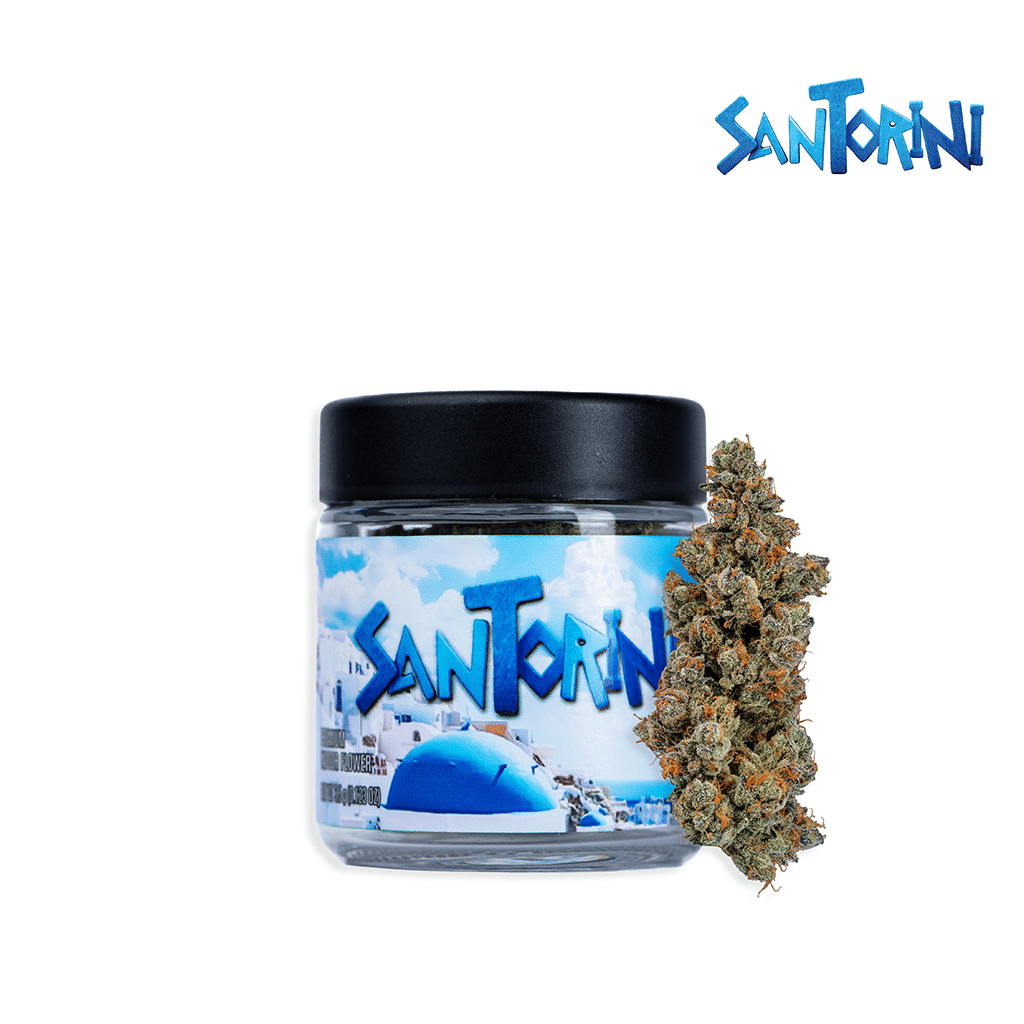 SEED JUNKY: 3.5g Santorini Hybrid Flower - 1/8