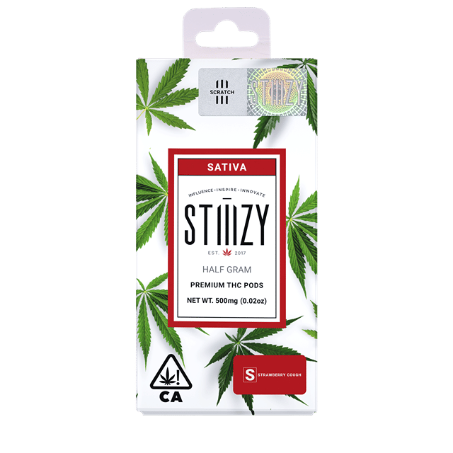 STIIIZY - Strawberry Cough - Pod (0.5g) a