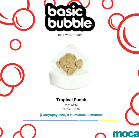 MOCA Humboldt — Basic Bubble - Red Label - Tropical Punch