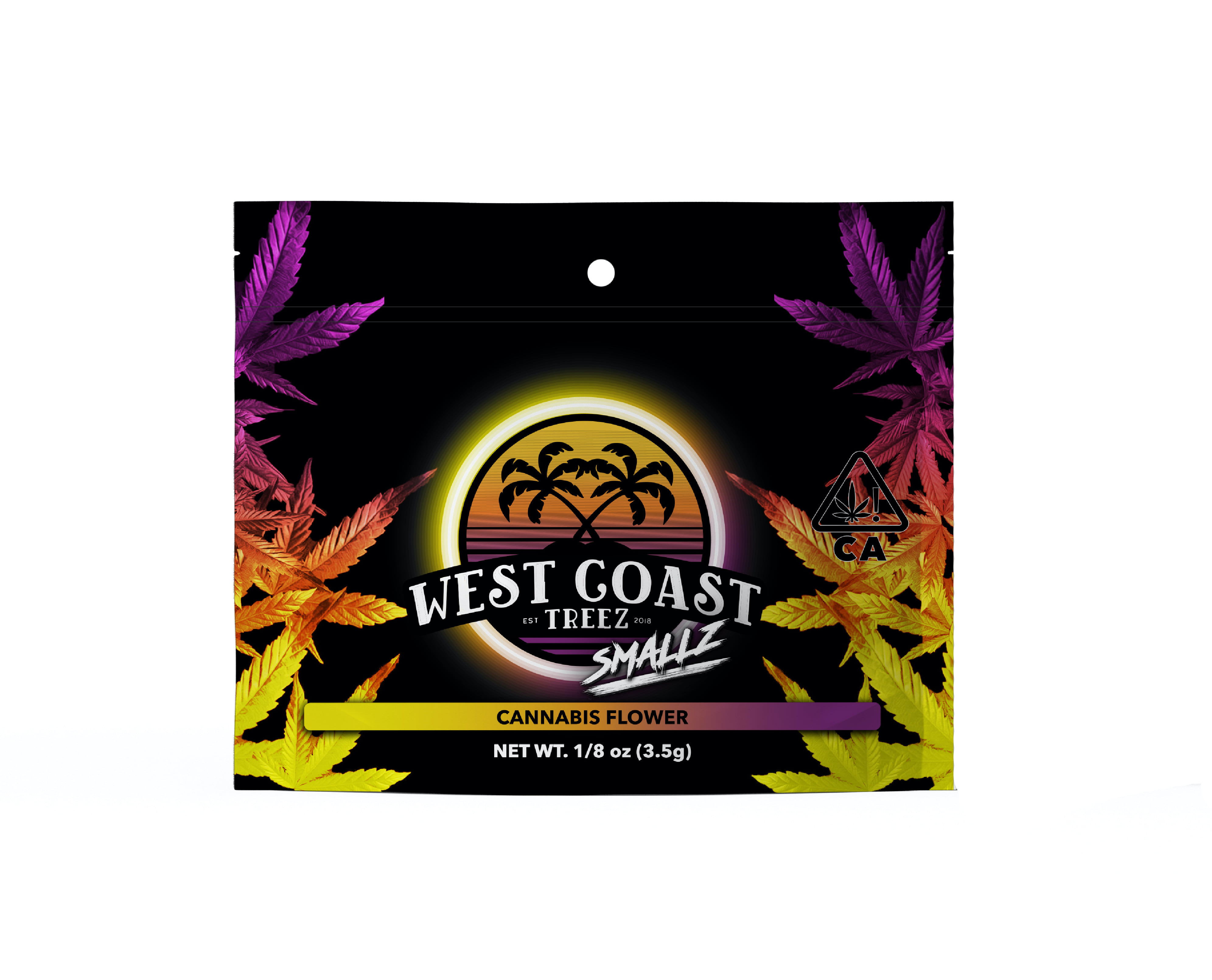 West Coast Treez: Hash Cake - 3.5g smalls - 3.5g - Hybrid