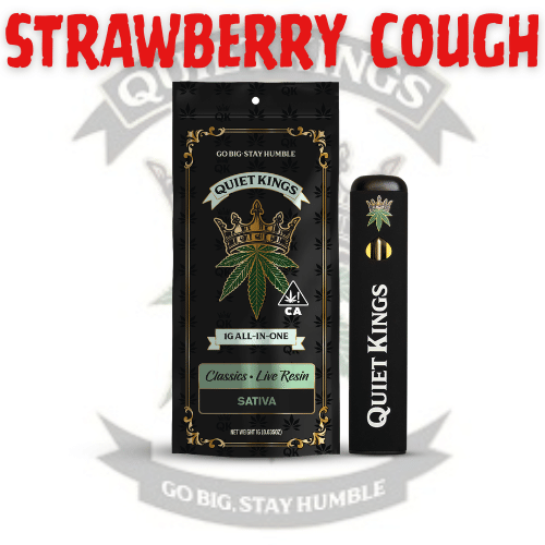 Strawberry Cough 1G Live Resin AIO Disposable