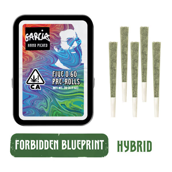 Forbidden Blueprint 5 Pack Pre-Rolls