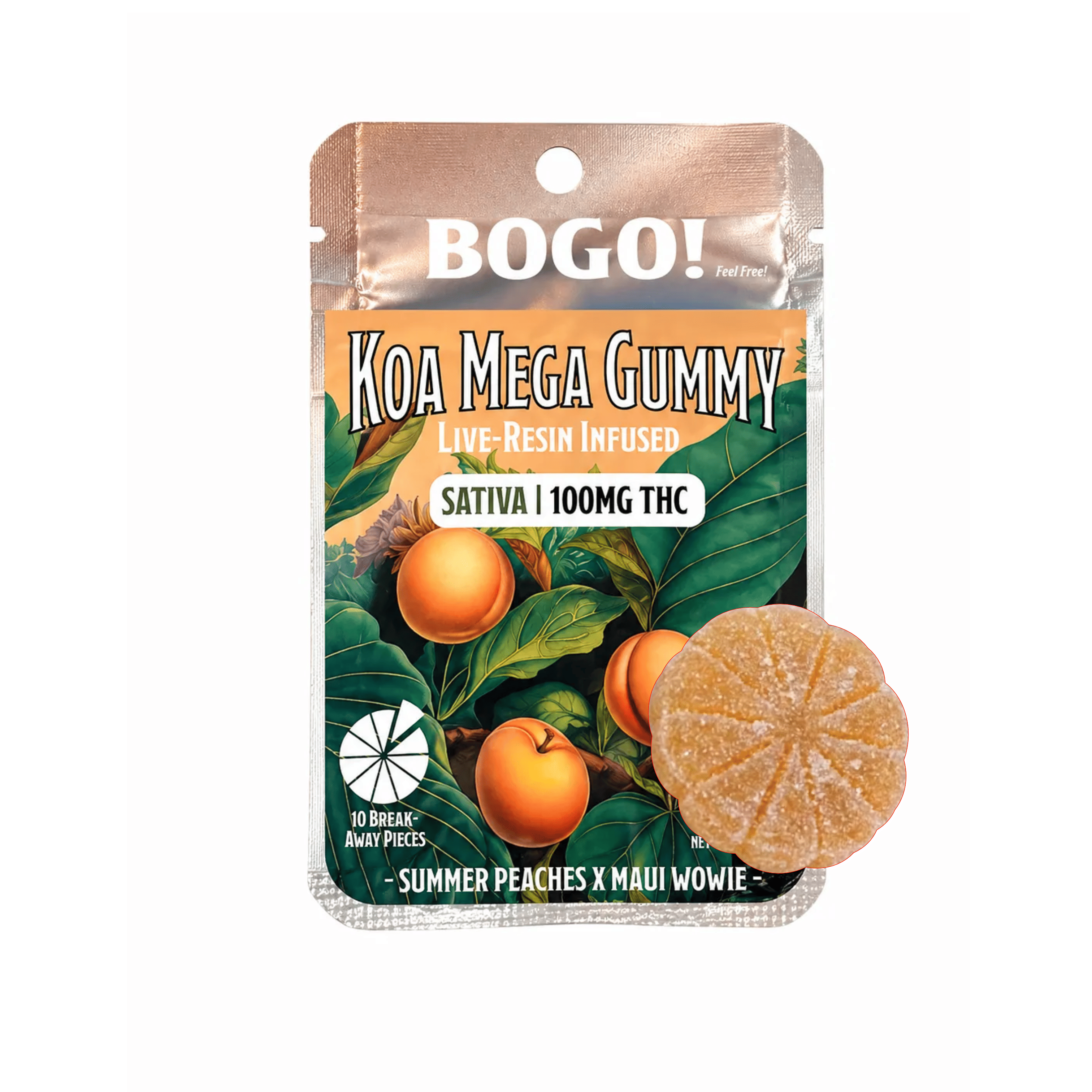 Koa Cannabis Co. — Summer Peaches x Maui Wowie