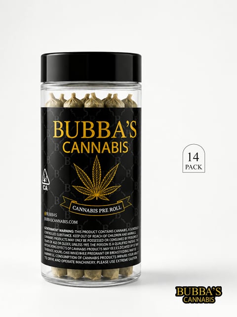 Bubba's OG | 1g x 14 Pre-Roll Pack